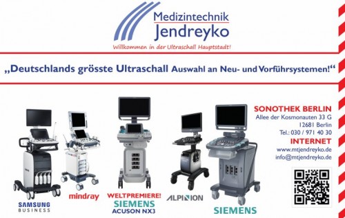 Deutschlands größte Ultraschallauswahl an Neu- und Vorführungssystemen!